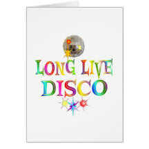 Long Live Disco Card