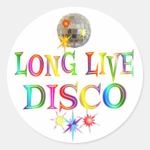 Long Live Disco Stickers