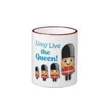 "Long Live the Queen!" Royal Soldier Mug