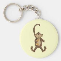 Long Tailed Monkey Key Chain