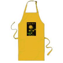 Long Yellow Apron / Button Bush