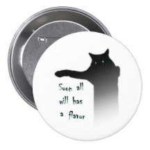 Longcat Tacgnol All has a Flavour Pinback Button