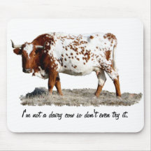 LONGHORN MOUSEPAD