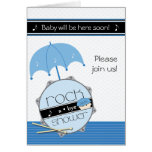 Look out world, here I drum! BabyShower invitation Card