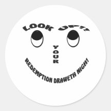 LOOK UP STICKER