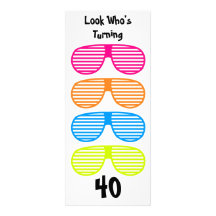 Look who's turning 40 Invite