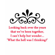 Looking back over the years t-shirt