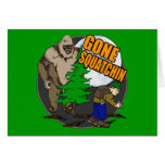 Looking for Bigfoot Greeting Card