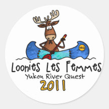 Loonies les femmes YRQ stickers