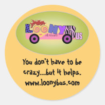 Loony Sticker...