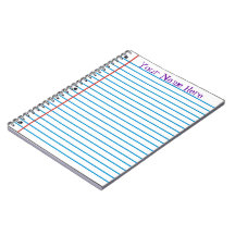 Loose Leaf Paper Notebook
