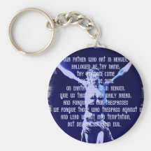 Lords Prayer Keychain