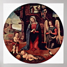 Lorenzo de Medici - The Nativity Scene Poster