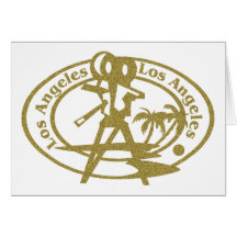 los angeles greeting cards