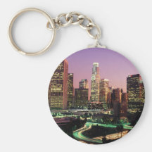 Los Angeles Night Lights Keychain