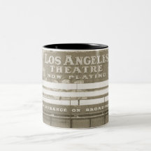 Los Angeles Theatre Sign Mugs