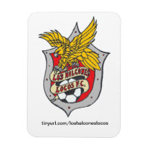 Los Halcones Locos FC - Fridge Magnet