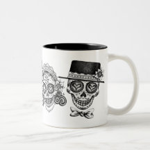 Los Novios - Day of the Dead Mugs