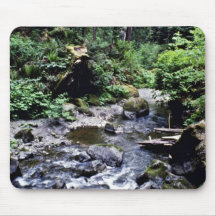 Lost Man Creek - Redwood National Park Mousepad