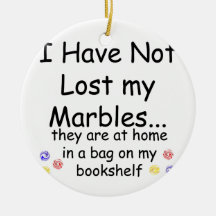 Lost Marbles Ornaments