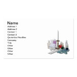Lotion Potion Candles Relaxation Business Card Template