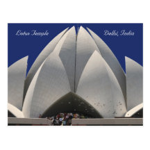 lotus birds post card