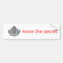 Lotus Bumper Stickers