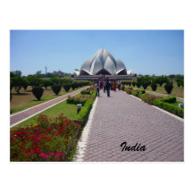 lotus path india post cards