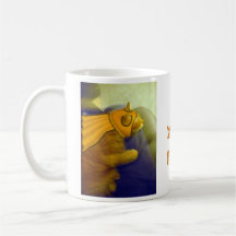 Louie the Ginger Cat as Captain Me-Ow Mug
