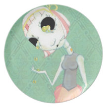 Louisa looses her marbles dinner plate