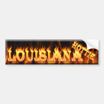 louisiana hottie bumper stickers