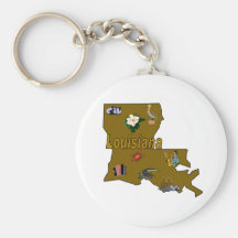 Louisiana Keychain