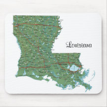Louisiana Mousepad