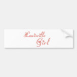 Louisville Girl tee shirts Bumper Sticker
