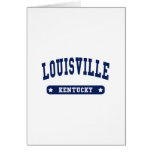 Louisville Kentucky College Style tee shirts Cards