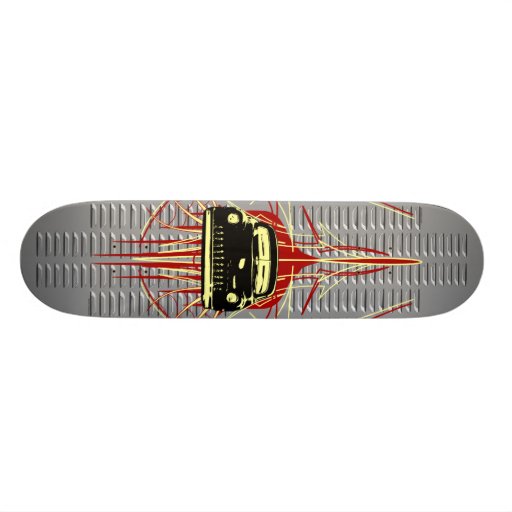 Louvered Lead Sled Skate Board