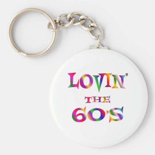 Love 60s keychain