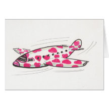 Love Aeroplane Card