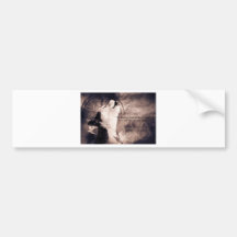 love and Hope Siberian husky Bumper Sticker