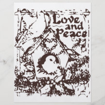 Love and Peace Personalized Flyer