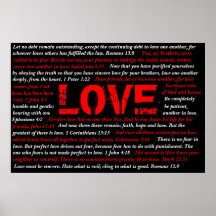 LOVE - Biblical Poster