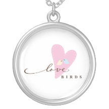 Love Birds & Heart Pendants