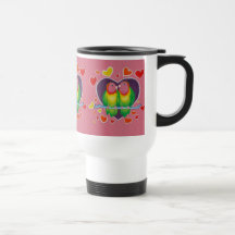 Love Birds Travel Mug