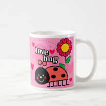 Love bug -valentine's day mug
