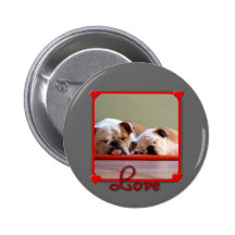 Love Bulldogs button