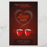 Love Cafe flyer