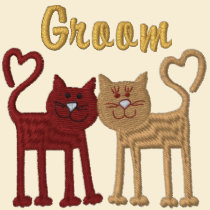 Love Cats embroidered shirts