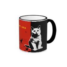 love cats - meows mug