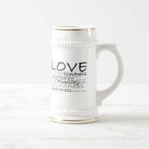 Love Colossians 3 Stein Coffee Mugs