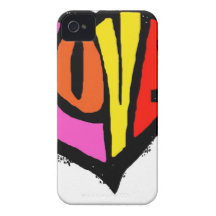 LOVE COLOUR iPhone 4 Case-Mate CASES